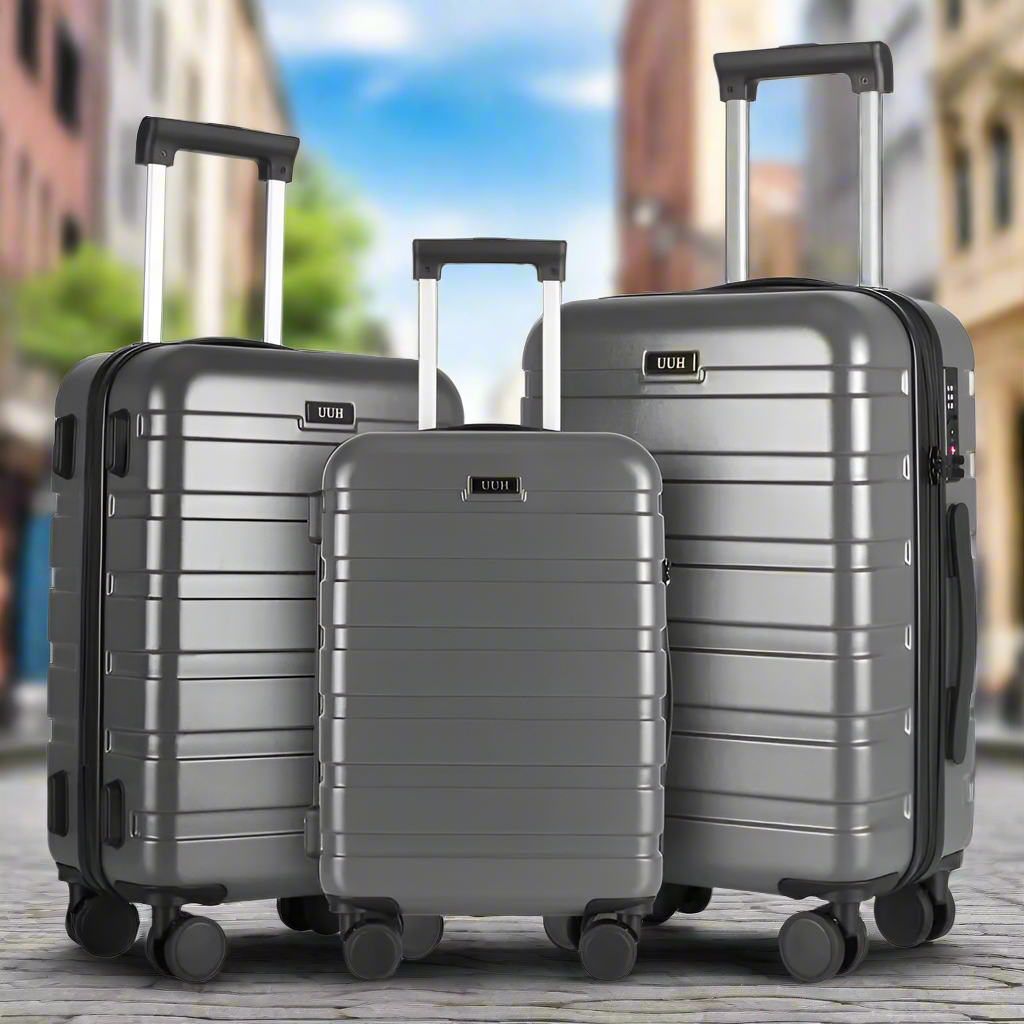 3-Piece Hardshell luggage - Pasellsandbuys