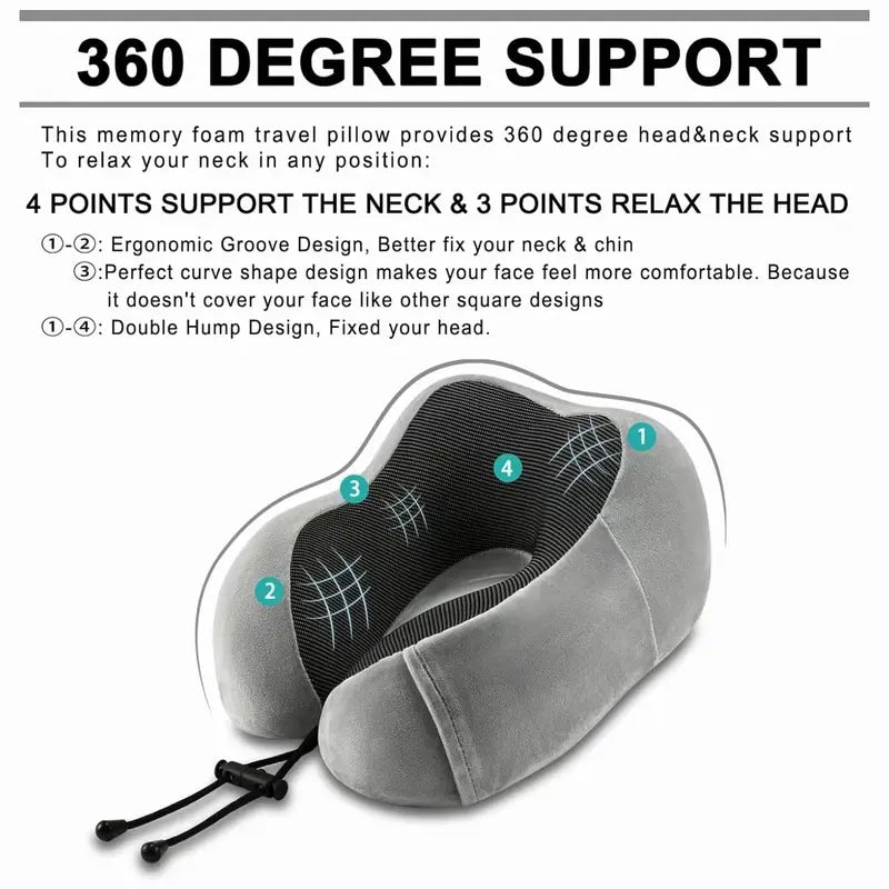 Travel Neck Pillow - Pasellsandbuys