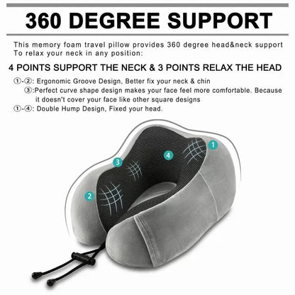 Travel Neck Pillow - Pasellsandbuys