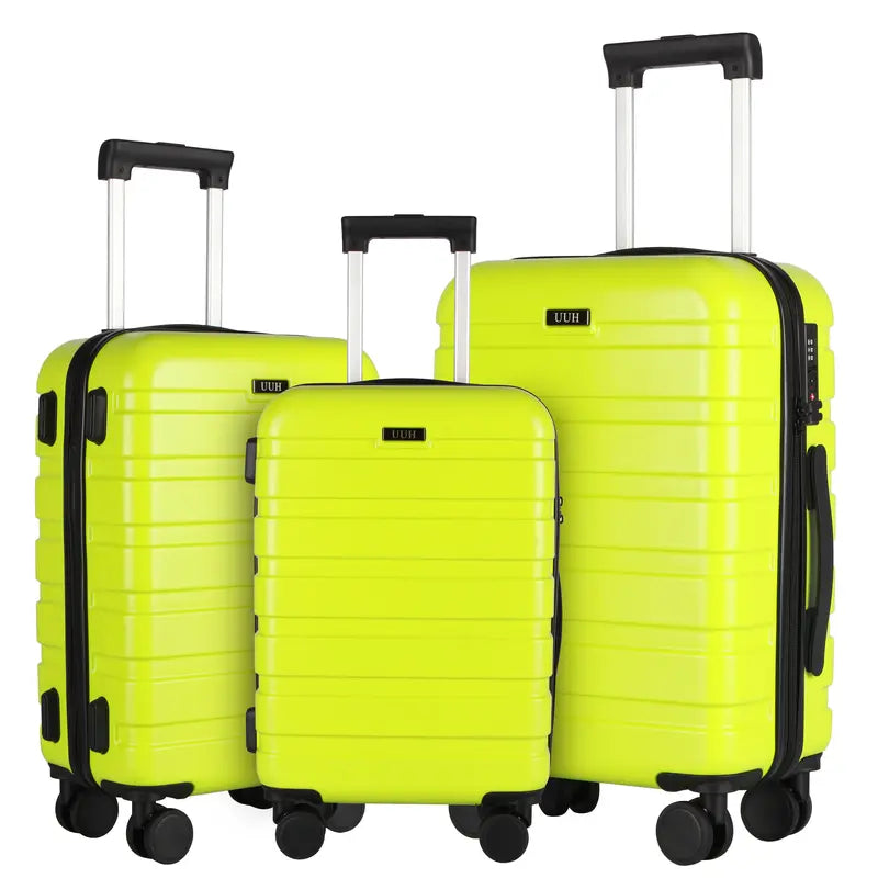 3-Piece Hardshell luggage - Pasellsandbuys