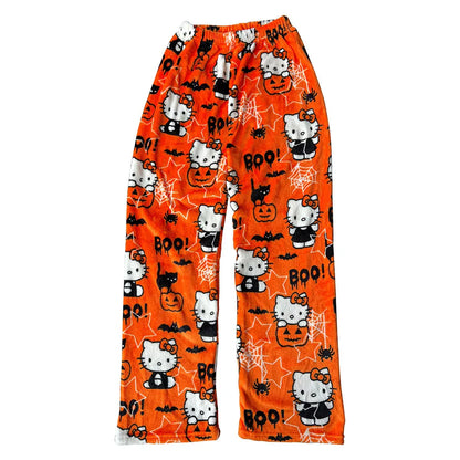 Hello Kitty Fuzzy Pajamas - Pasellsandbuys