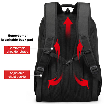 Large Capacity Travel Backpack Computer Bag - Pasellsandbuys