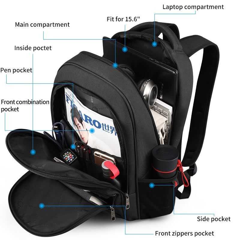 Large Capacity Travel Backpack Computer Bag - Pasellsandbuys